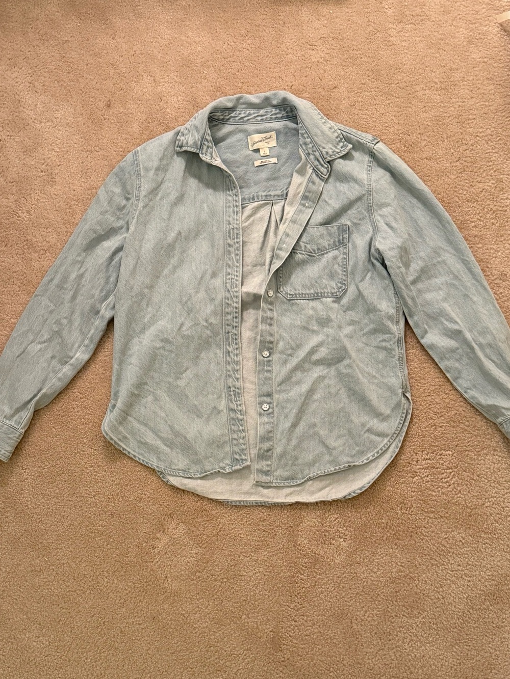 Universal Thread Light Blue Denim Shirt